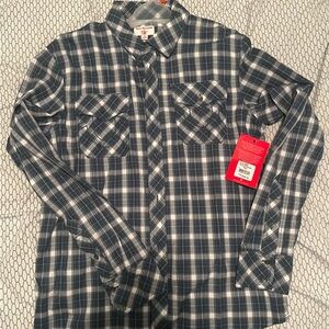 True Religion Men's Navy Plaid Button Down Shirt

100% authentic!